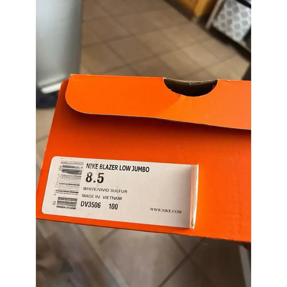 Size 8 - Nike Blazer Court Premium SB Mid Light Curry - Picture 7 of 7